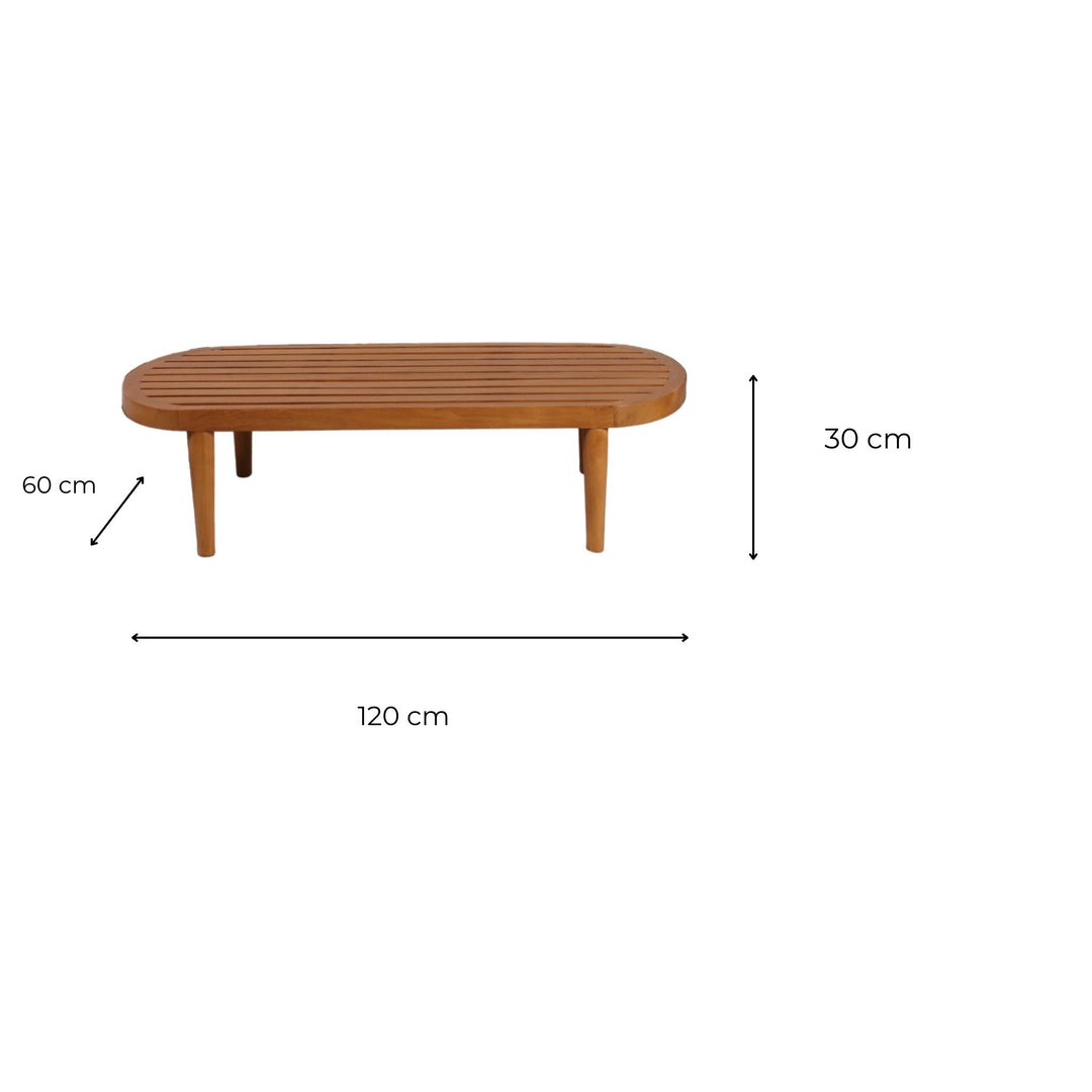 Salon Extérieur/Intérieur Teck 5 places Rey