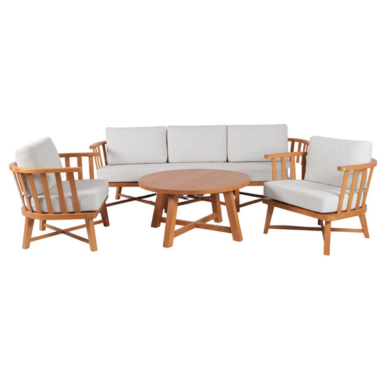 Salon Extérieur/Intérieur Teck 5 places Criola