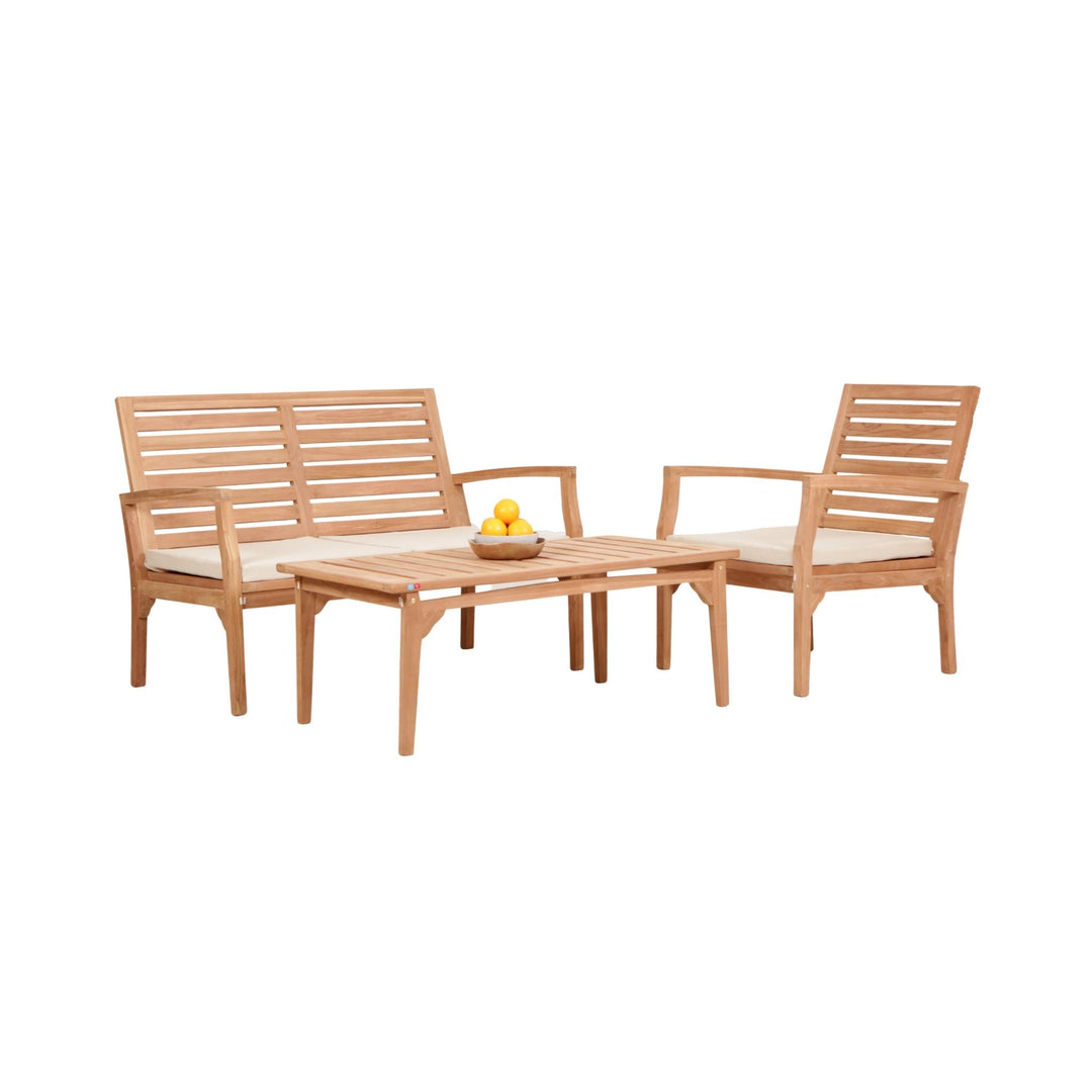 Sofa 2 places Simpla Teck