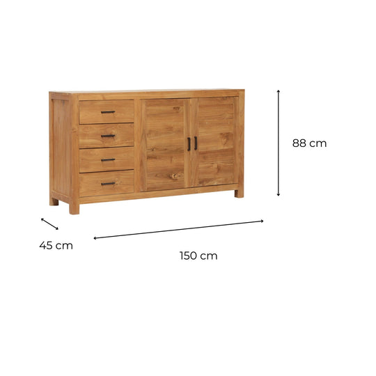 Buffet 150cm Teck Pragma