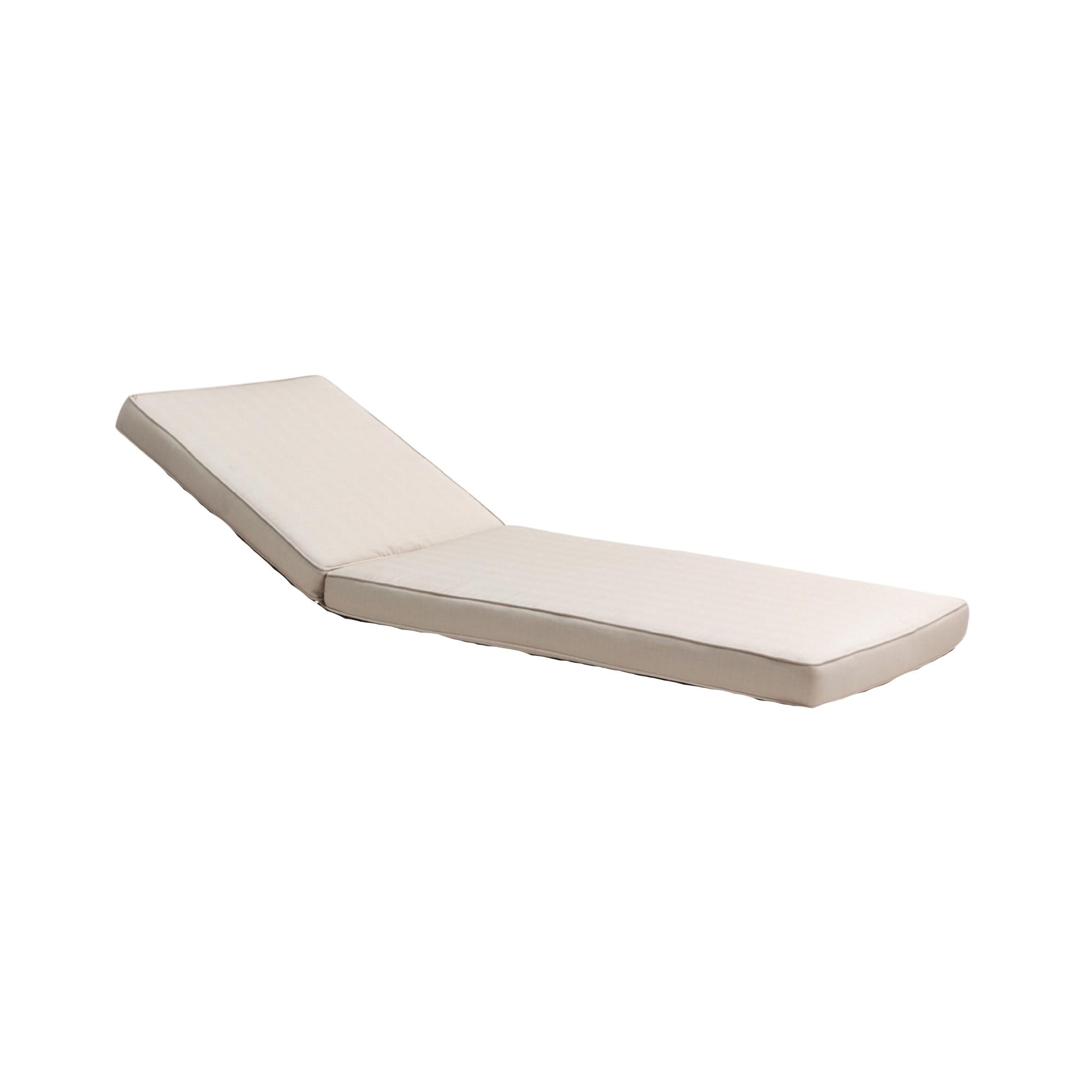 Coussin Extérieur Bain Soleil Écru Résistant UV et Intempéries