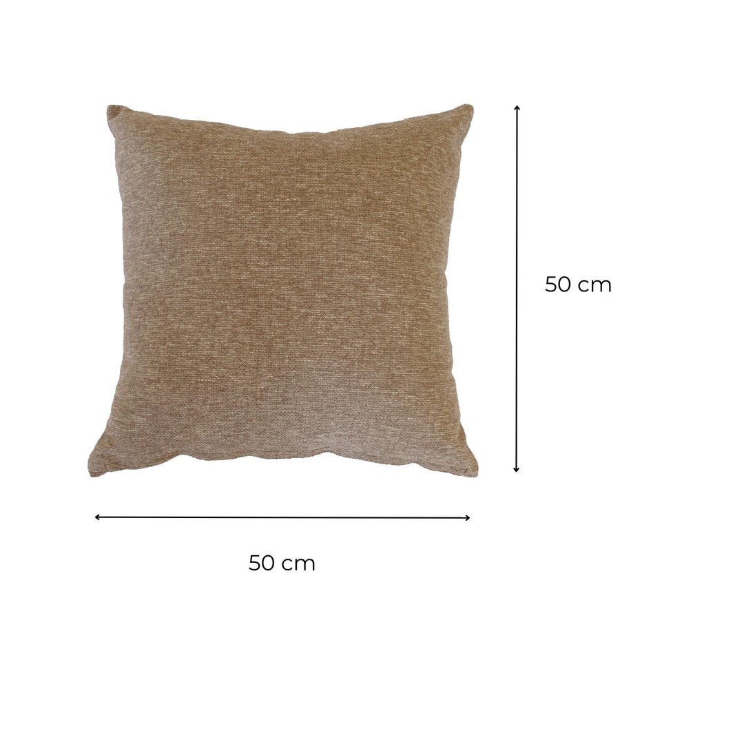 Coussin d'extérieur Taupe d'Or 50 cm