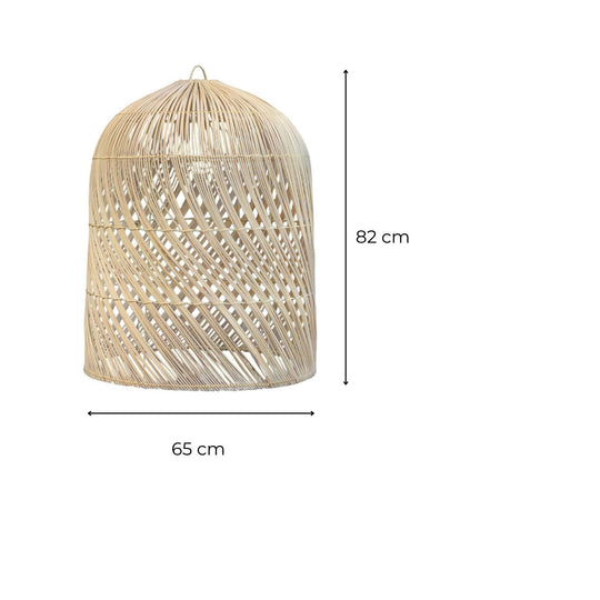 Suspension Campaná Rotin XL