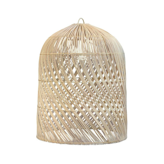 Suspension Campaná Rotin XL - Élégance Naturelle en Rotin Tressé